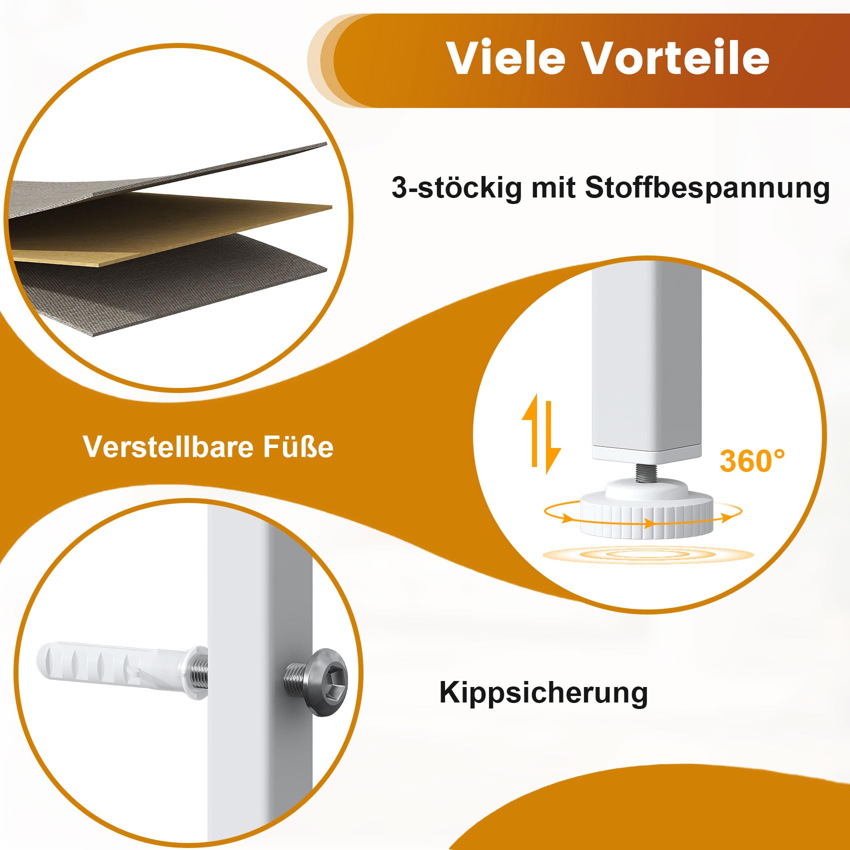 Feonase Cassettiera in tessuto con 8 cassetti, cassettiera e comode, struttura in metallo e pannello in MDF, piedini regolabili, per camera da letto, soggiorno, corridoio, kaki