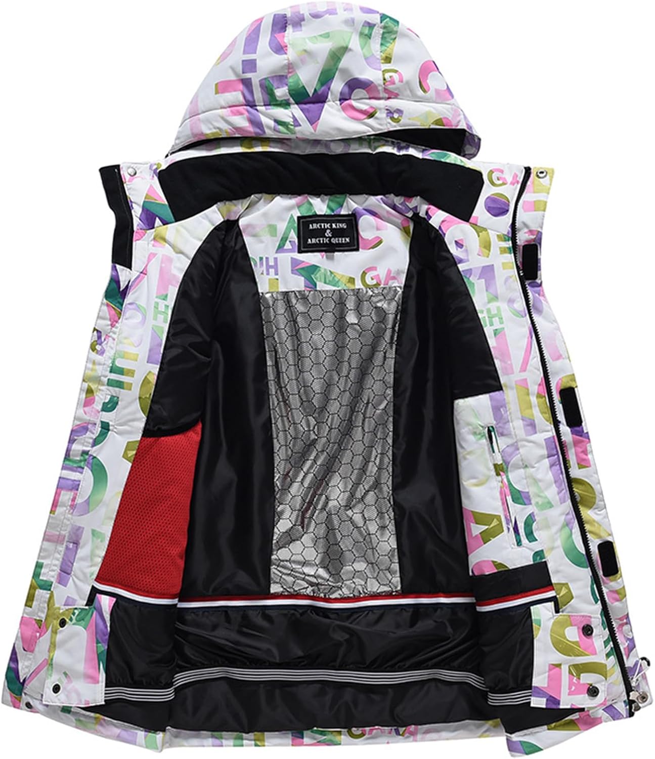 WOWULOVELY Women's Winter Skisuit Waterproof Windproof Ski Jacket and Pants Insulated Snowsuit Snowboarding Coat - Image 6