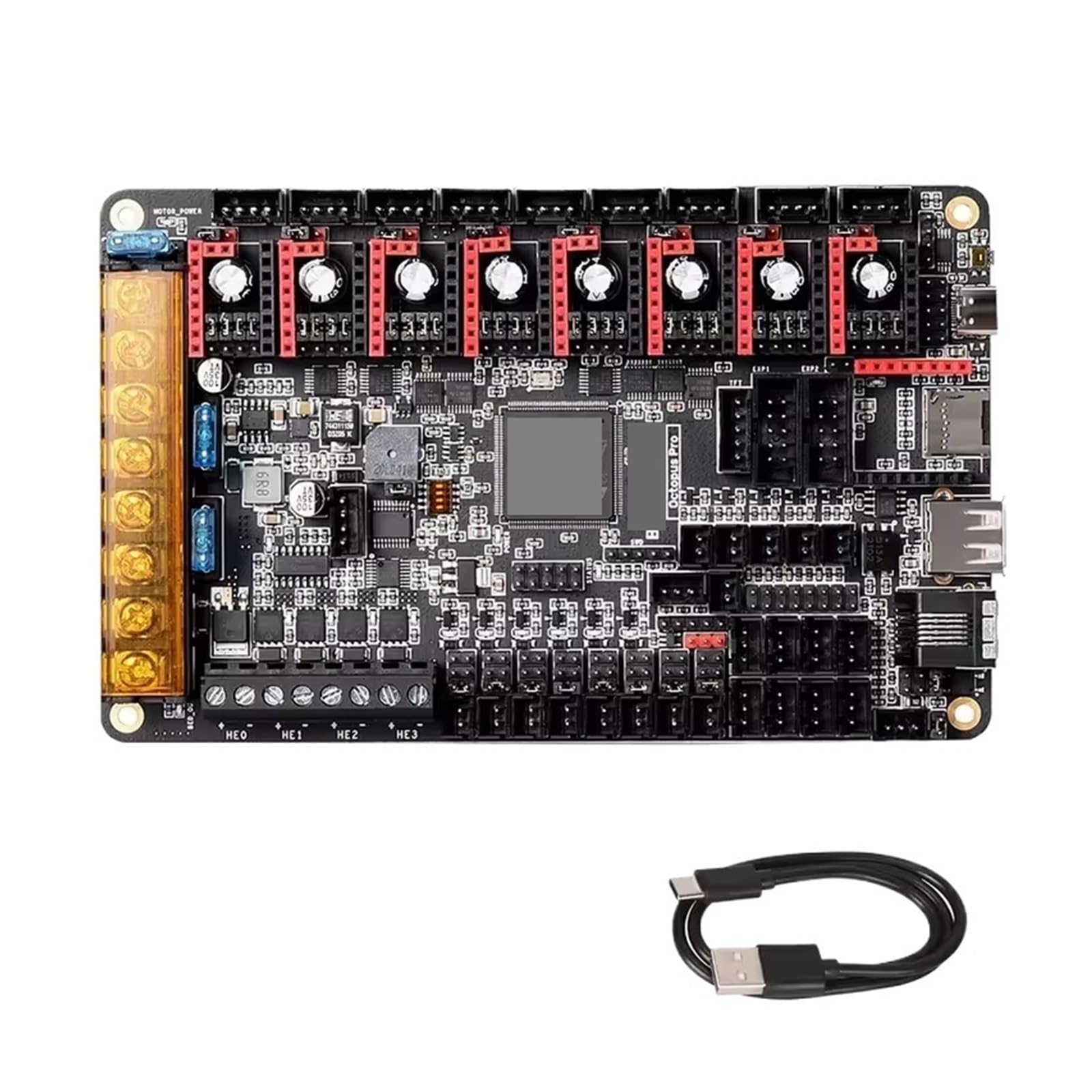 Accessoires D'imprimante 3D De Carte Mère, Compatibles Avec BIGTREETECH,Klipper,(Octopus Pro 446 RJ11,With TMC5160T Prox4)