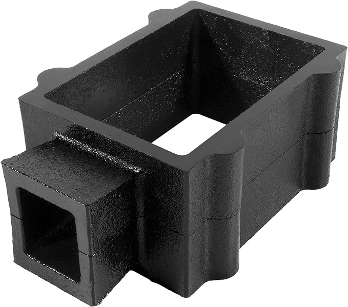 2-Part Cast Iron Flask Mold Frame for Sand Casting Jewelry