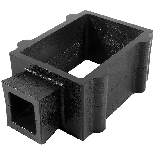 2-Part Cast Iron Flask Mold Frame for Sand Casting Jewelry