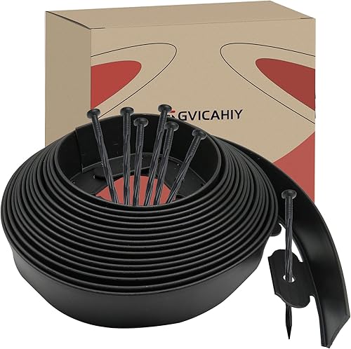 Bordes de paisaje, borde de jardín, borde de césped y borde de jardín, borde de cama de flores, borde de plástico para jardín, borde de goma