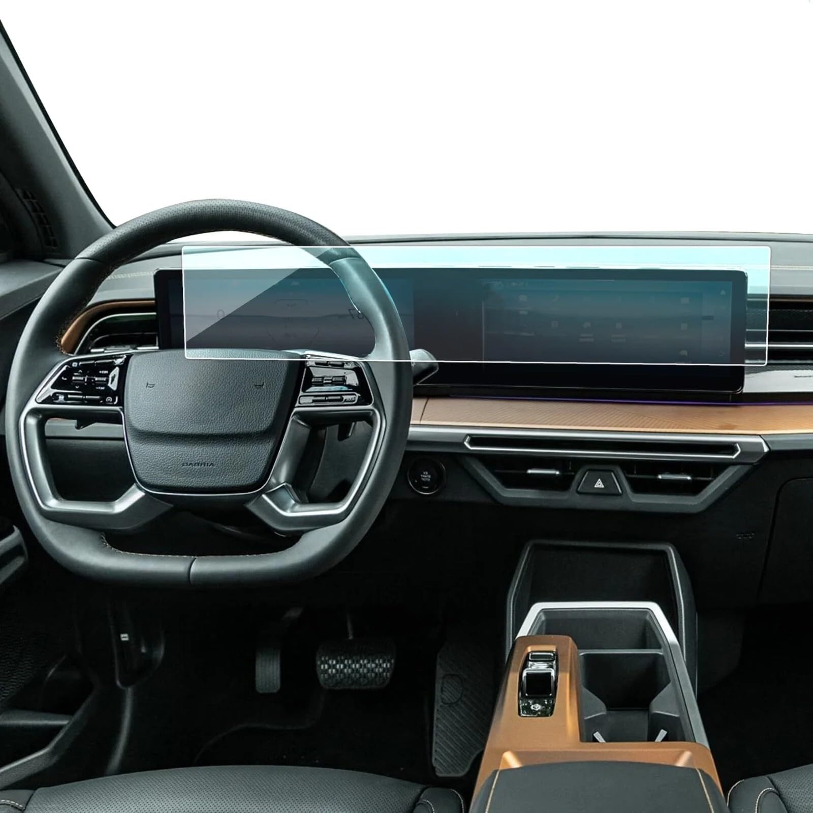 SsangYong Torres EVX Uyumlu 12.3 inç Dijital Gösterge ve 12,3 İnç Navigasyon 9H Nano Ekran Koruyucu
