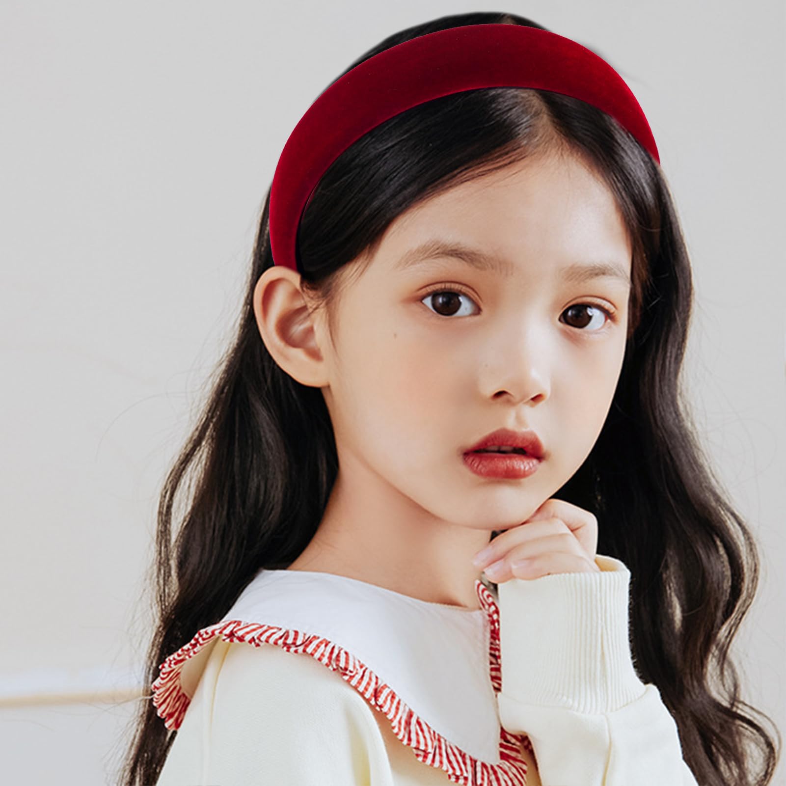 Amazon.com : Lestp 5Pcs Velvet Wide Headbands for Women 