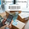 KNAON Impresora de Etiquetas de Envío Térmica Bluetooth, Impresora de Etiquetas de Dirección Térmica Portátil 4x6 para Pequeñas Empresas, Compatible con iPhone, Android, Windows, Mac – Funciona con Etsy Shopify USPS y Más, Blanco, Certificado Global Recycled Standard 7