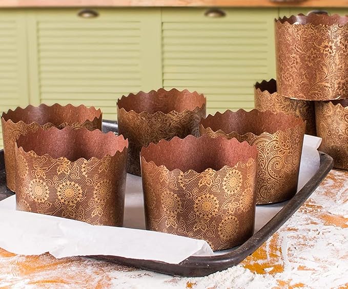 12 oz Paper Mold 12 Pack Easter Bread Paper Mold Round