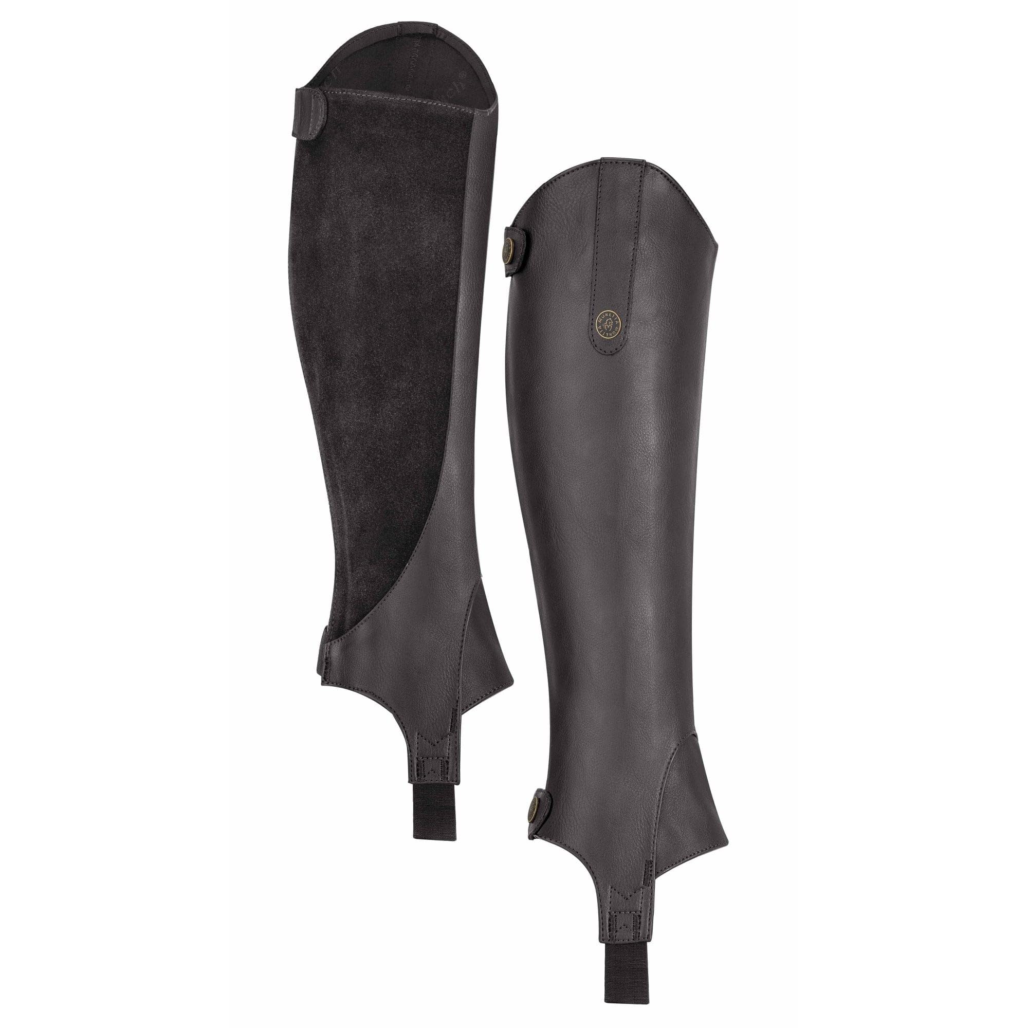 Shires MORETTA Unisex Synthetic Gaiters Black XS