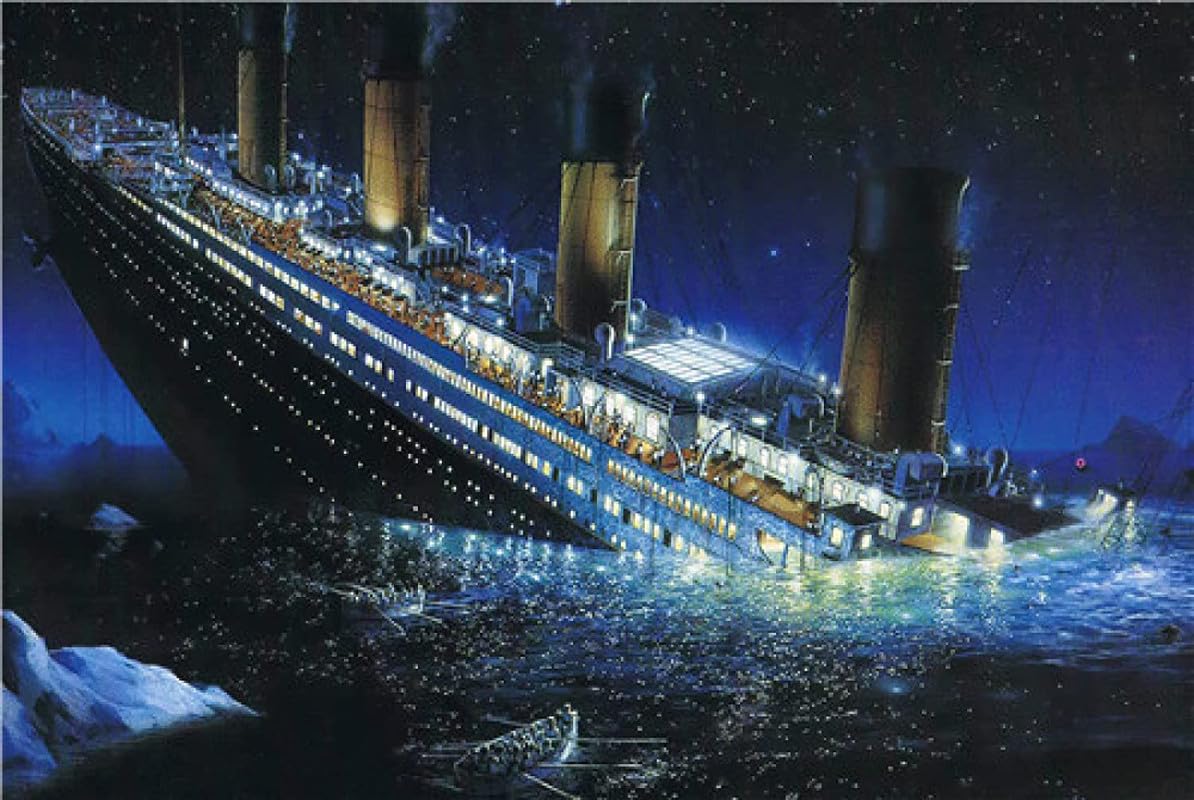 Affondamento Del Titanic - Puzzle Da 2000 Pezzi Per Adulti, Regali Di Famiglia Felici, Giocattoli Creativi - Apprendimento Educativo - Interessante E Stimolante - Nuova Decorazione Per La
