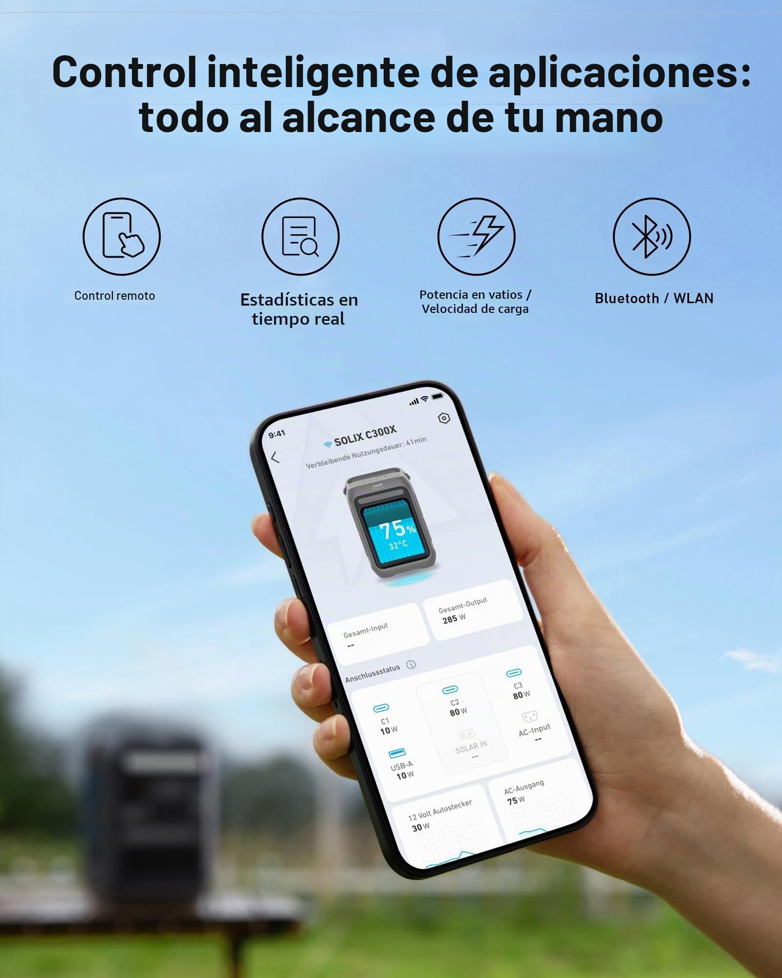 Anker Innovations Solix C300x+ Ps60 Faltbares Solarpanel (b1723311)