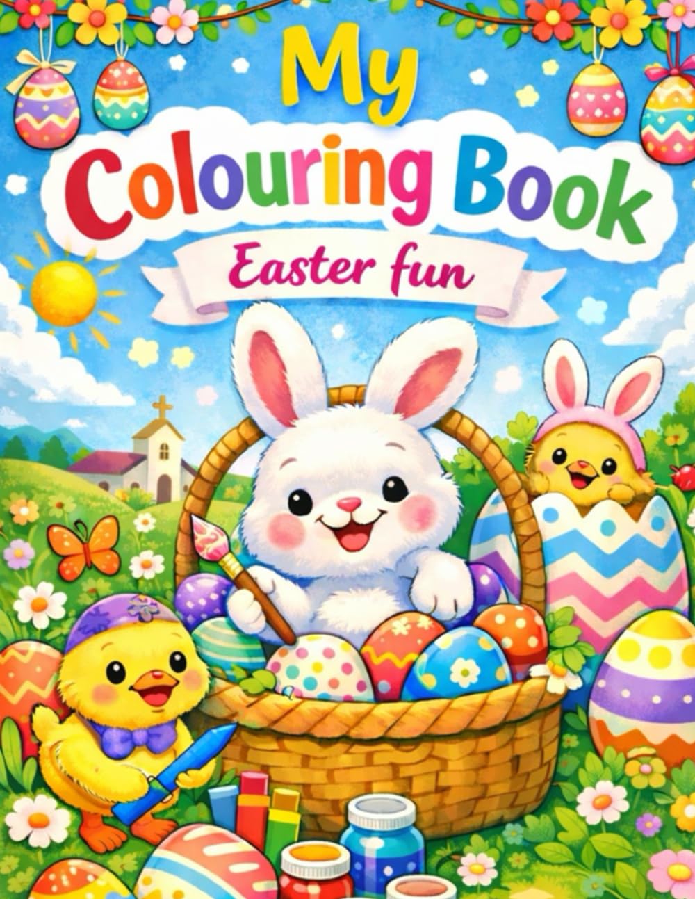 My Colouring Book: Easter Fun