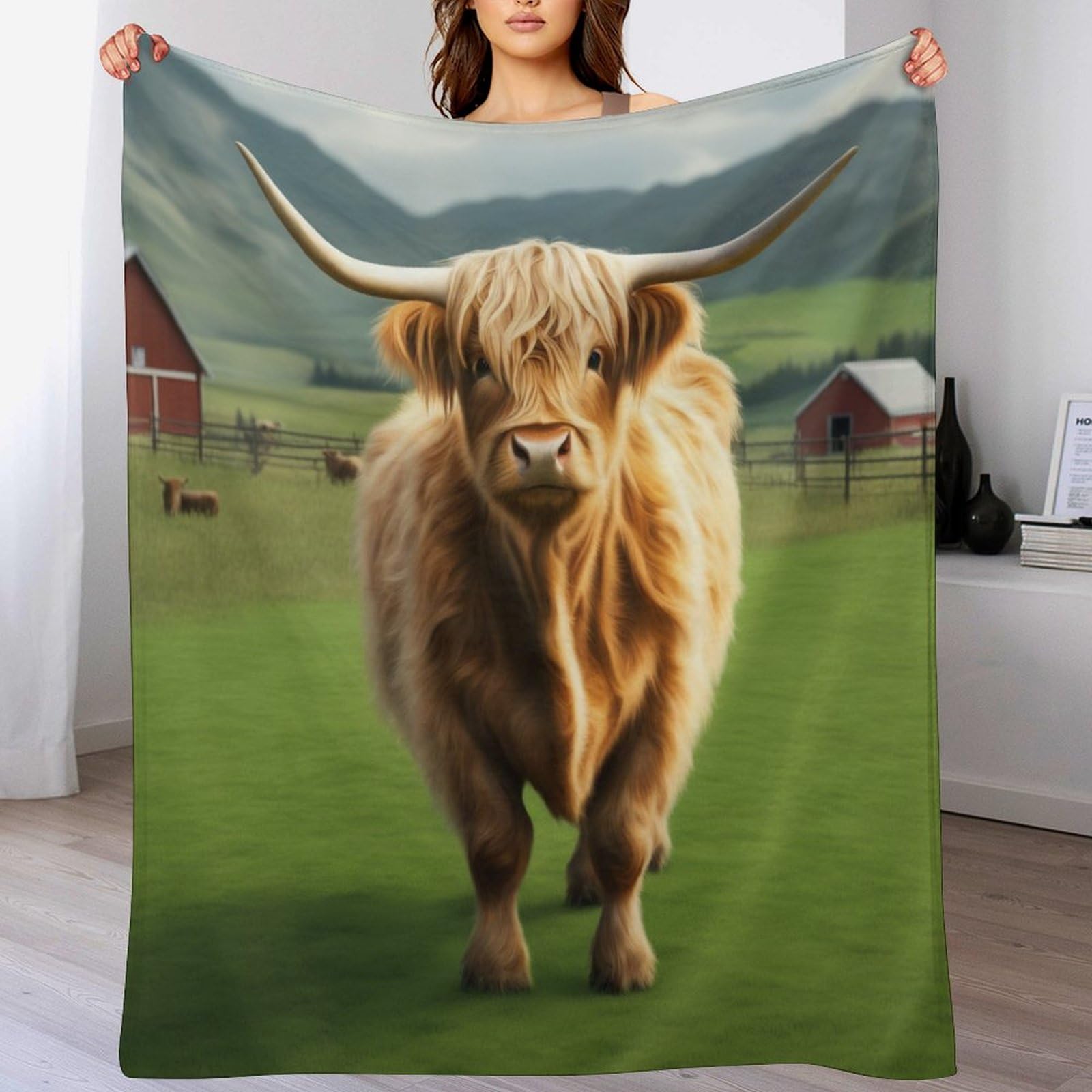 Couverture en flanelle douce haut de gamme jeté de canapé résistant