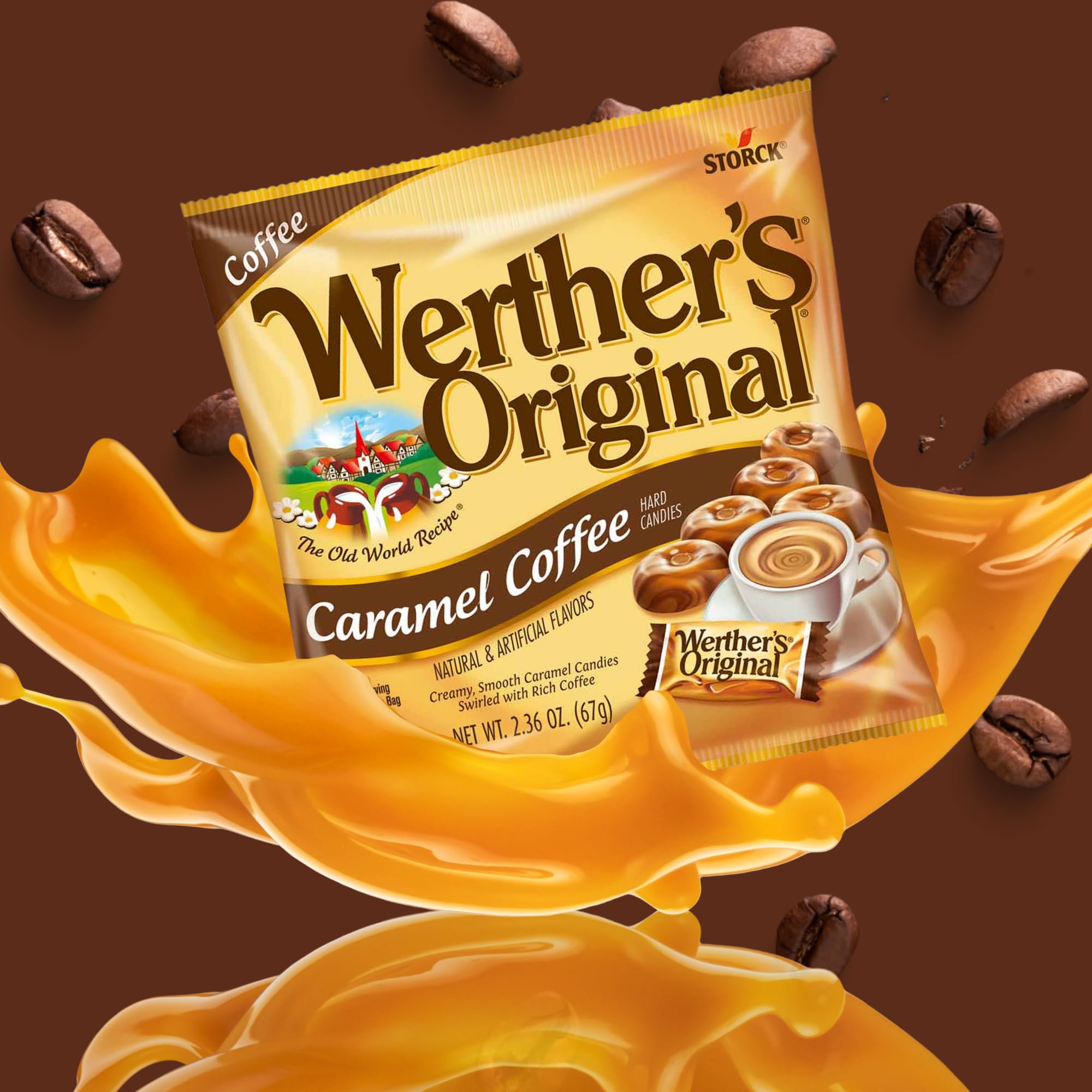 Amazon.com : Needzo Werther's Original Caramel Coffee Hard Candies