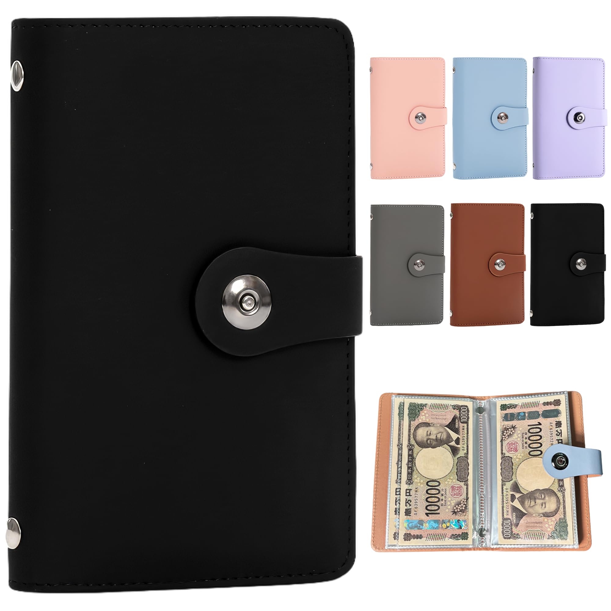 Amazon.co.jp: GOKEI 貯金箱 お金仕分け 貯金手帳 封筒貯金 お札100枚