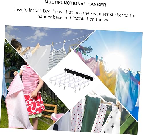 Miniatura 6 de 1pc ropa interior estante de almacenamiento A296 poste gancho Pp toalla