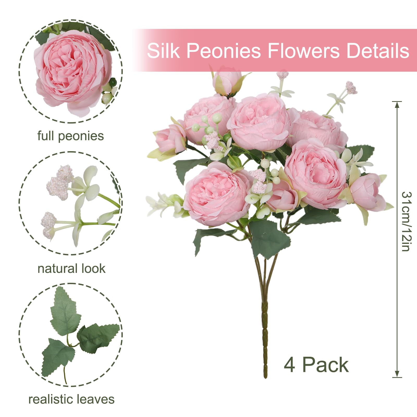 SOMYTING Artificial Flowers - Image 3