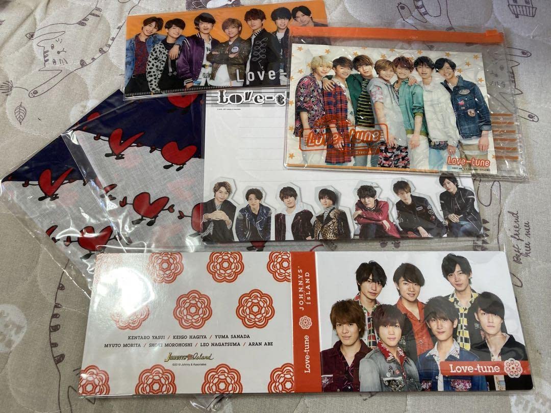 Amazon.co.jp: Love-tune 7order グッズセット バンダナ レターセット 