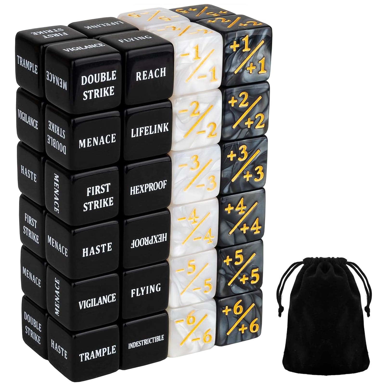 Szaboviktoria 48 Pièces Dés JDR 4 Couleurs - Dés D6 Cube Avec Sac Rangement Pour MTG Accessoires MTG Szaboviktoria 48 Pièces Dés JDR 4 Couleurs - Dés D6 Cube Avec Sac Rangement Pour MTG Accessoires MTG