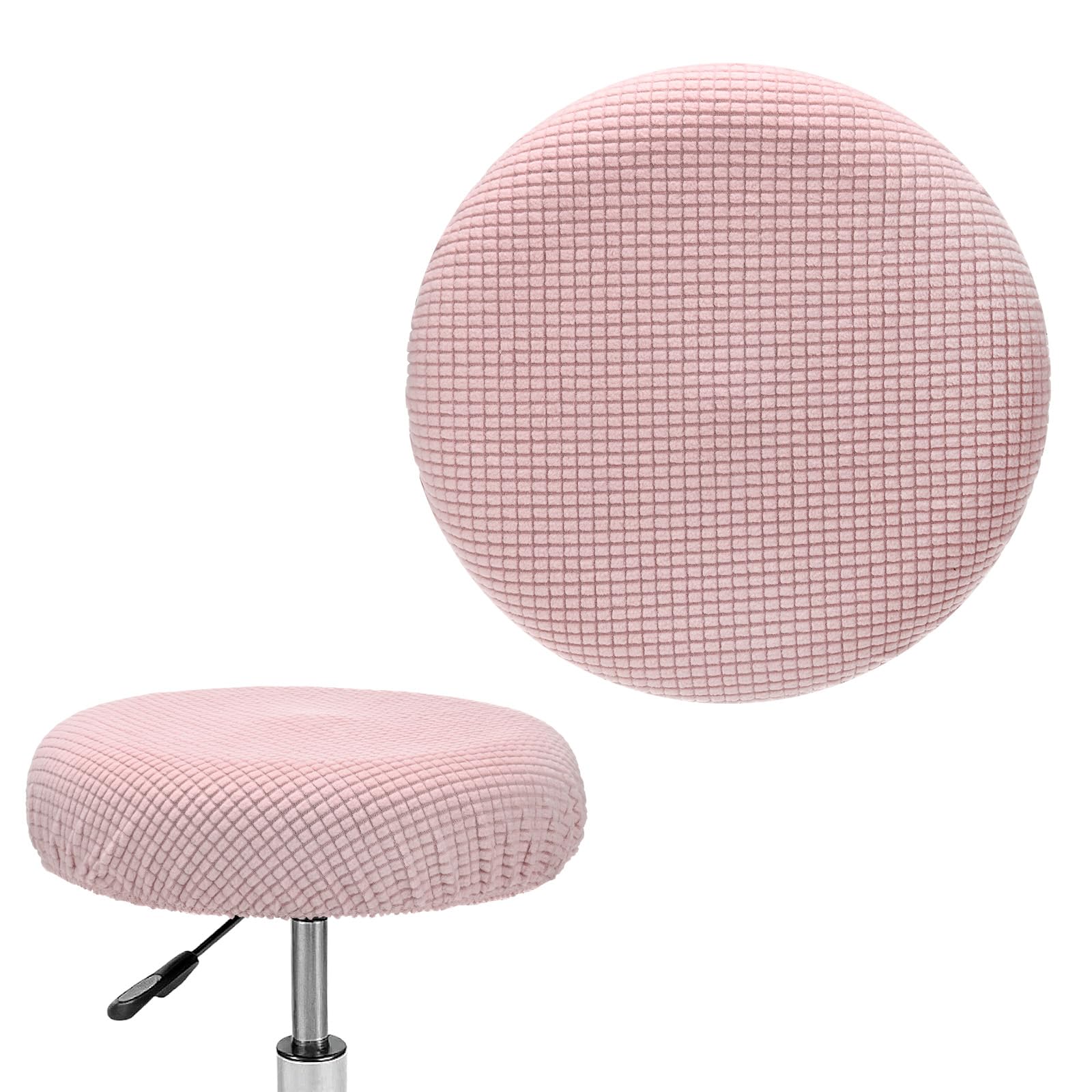 M METERXITY 1-Pack Bar Stool Covers Round
