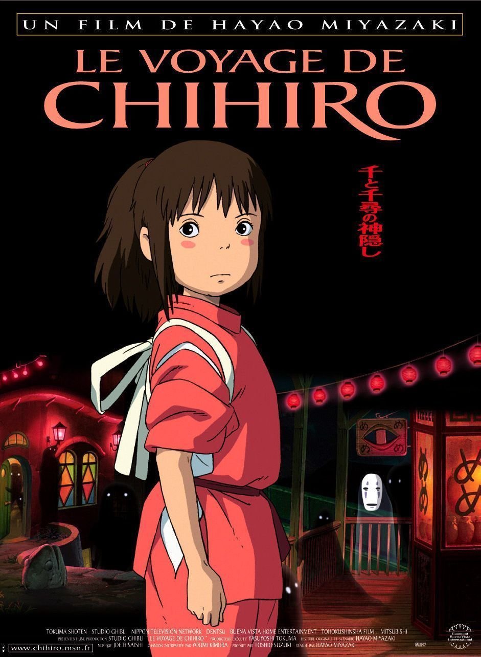 Affiche Du Film Warm Shades Le Voyage De Chihiro Original Film Poster Small 53 X 40 Cm Rolled Up Hayao Miyazaki