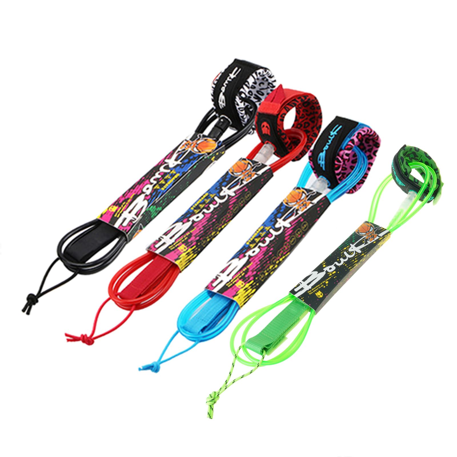 Tabla de surf, correa para tabla de surf, correa de mano con tobillos ajustables para correas de paddleboard, correa de pie para pierna