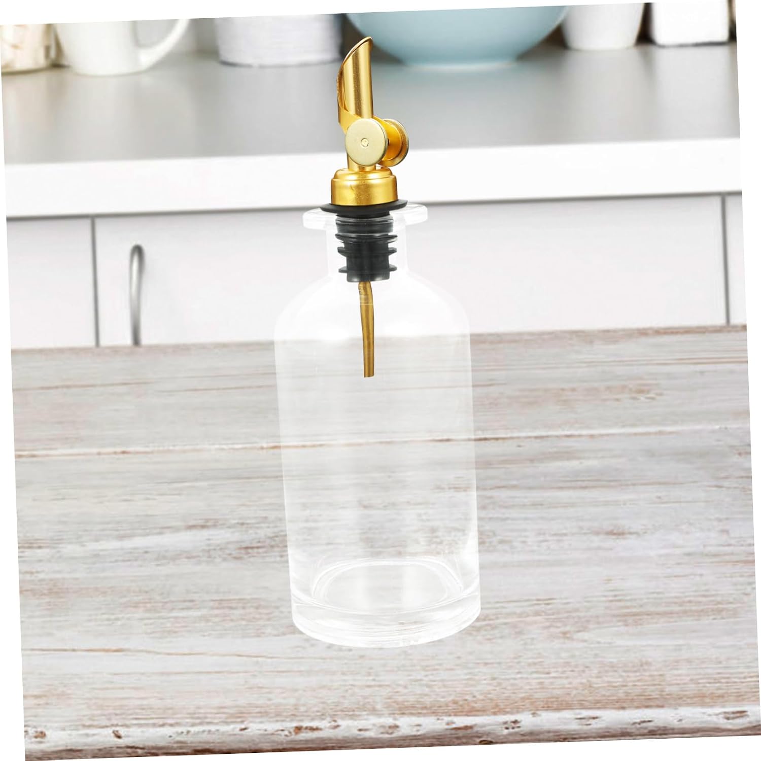 Oil Dispenser and Sprayer Glass Bottle for Olive Oil Soy Sauce Vinegar Kitchen Bottle Storage