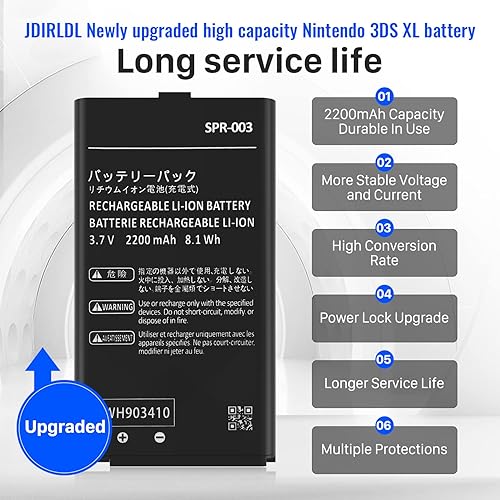 Miniatura 3 de JDIRLDL Batería para SPR 003 nuevo 4600mAh con kit completo de herramientas de reparación