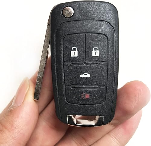 Miniatura 2 de Funda para llave de coche con control remoto de 2345 botones, funda de repuesto para llave de coche, plegable, para Opel Vauxhall Insignia Astra
