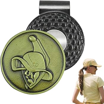 Amazon | 磁気ハットクリップ ゴルフ、ゴルフボールマーカーハット