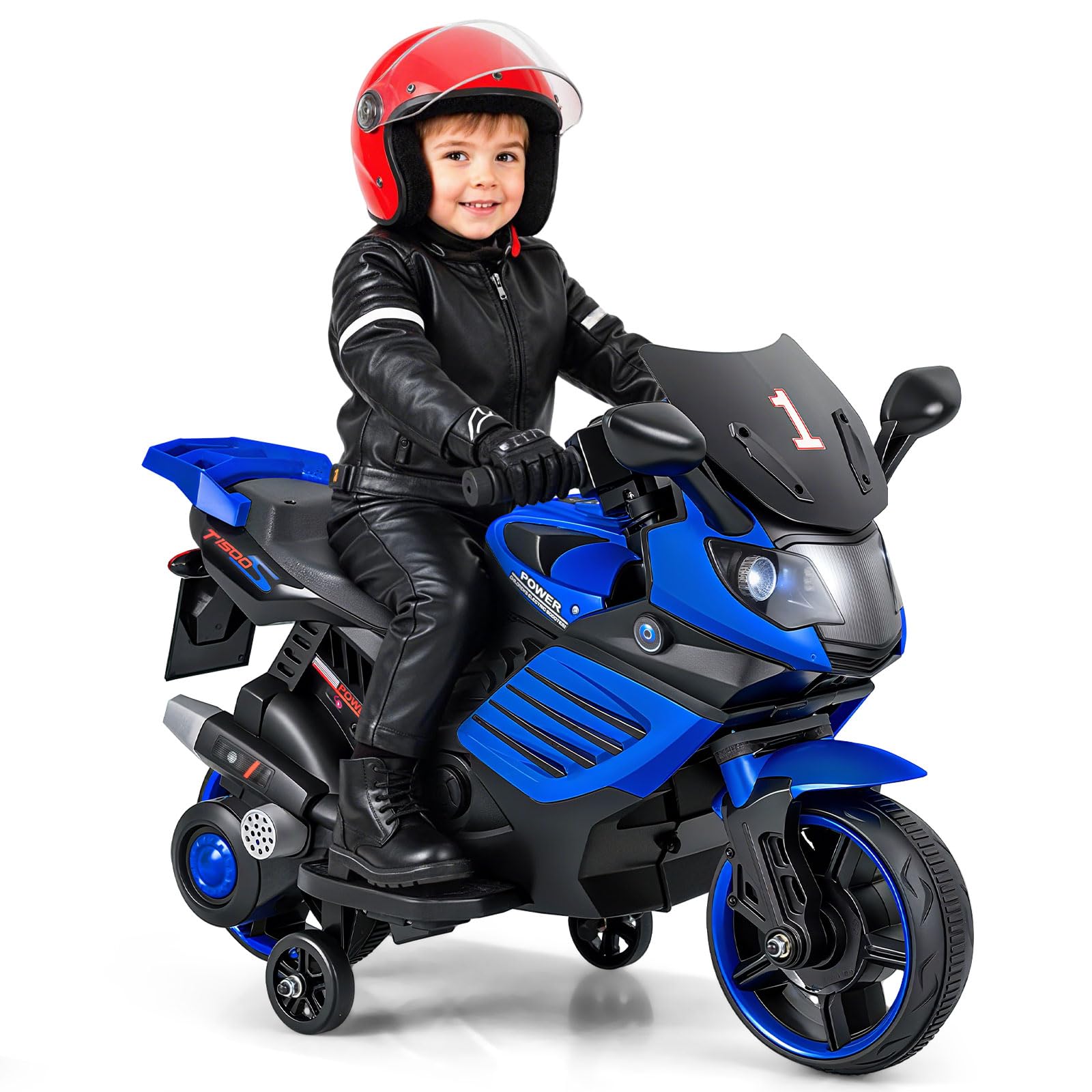 Amazon.com: HONEY JOY Kids Motorcycle, 6V Battery Powered Electric