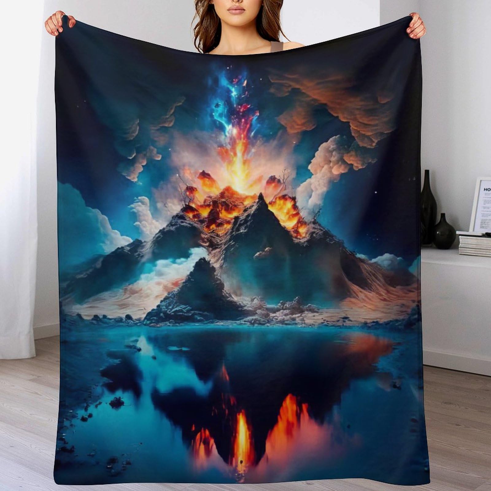 Couverture douce 140x180cm multifonction pour le camping et la maison