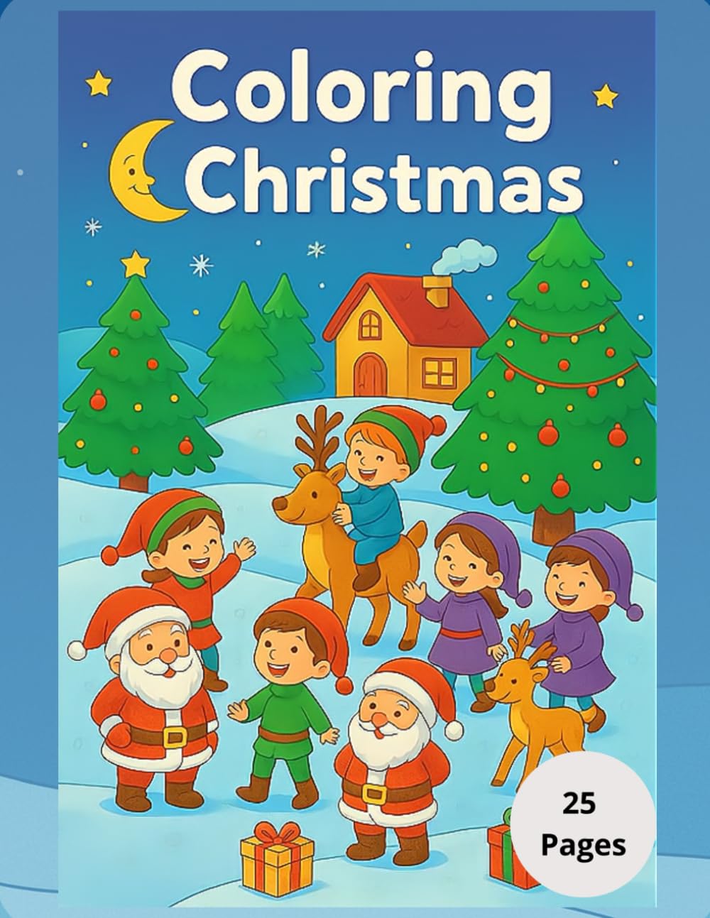 Coloring Christmas – A Christmas-Themed Coloring Book