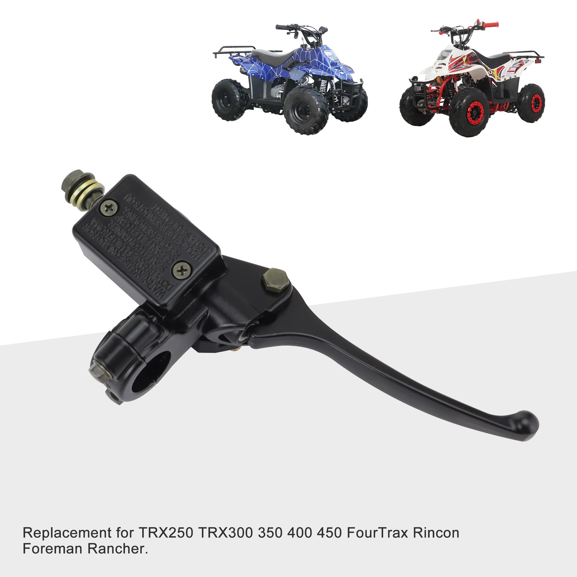 GOOFIT 7/8" 22mm Moto Anteriore Destro Freno Leva Frizione Cilindro Maestro Leva Fit Sostituzione per 50cc 110cc 125cc 150cc 200cc 250cc GY6 Taotao Roketa Ciclomotore Scooter Dirt Pit Bike
