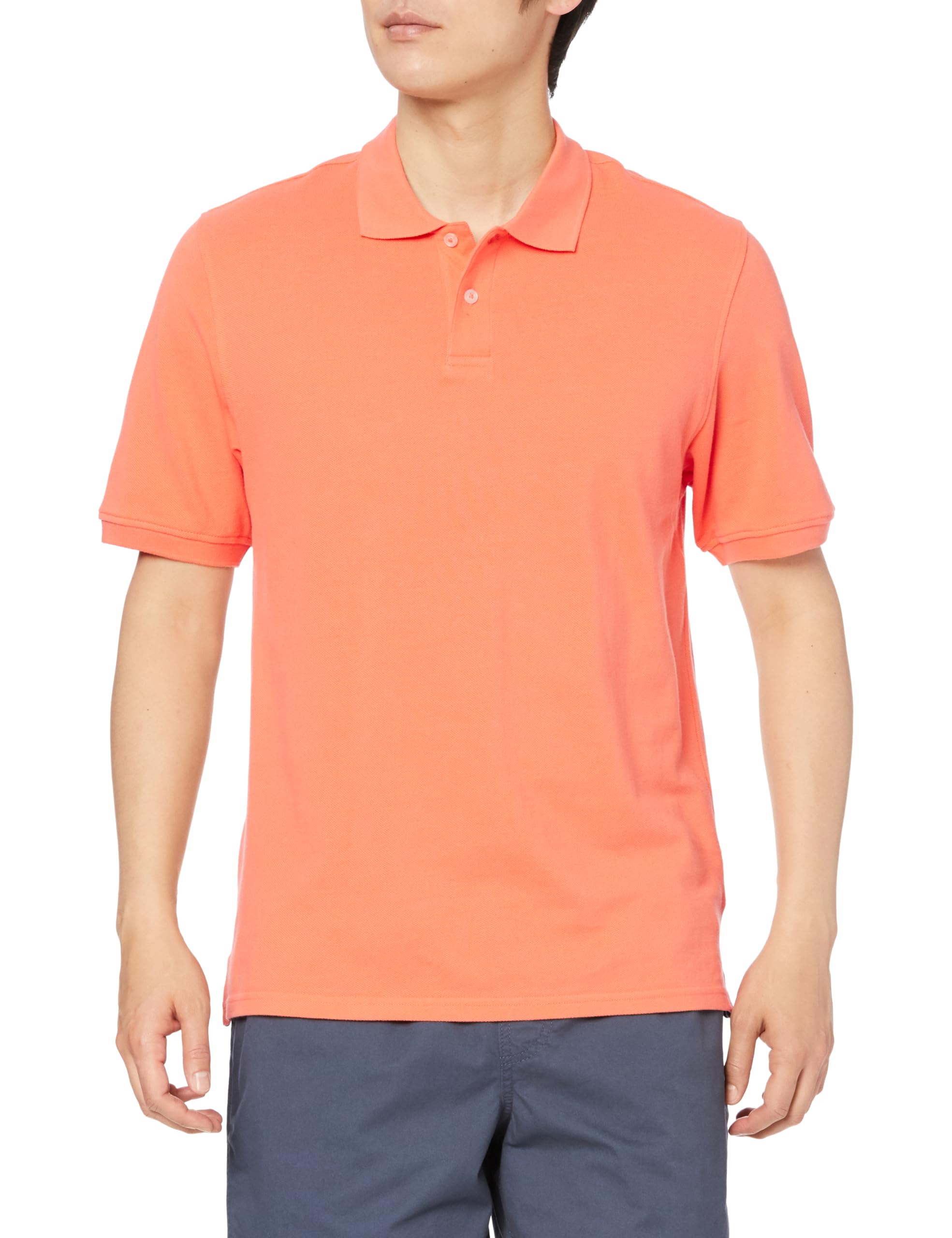 Amazon Essentials Men's Cotton Pique Regular Fit Polo Shirt
