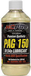 HCPRO PAG150 R134A Premium Synthetic Lubricant 8 Oz. / 237 ml (1)