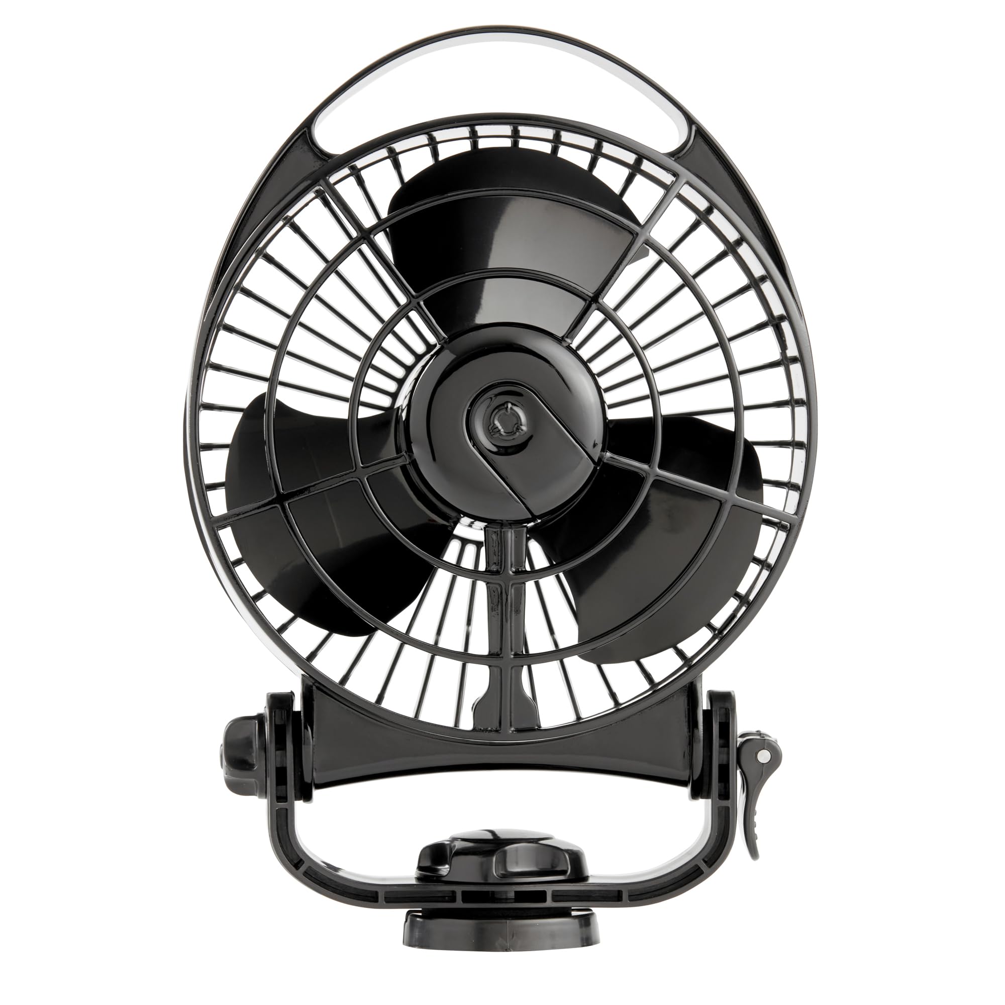SEEKR BORA II Ventilateur de cabine 12/2 V – Ventilateur DC 3 vitesses pour bateau et camping-car – Compact, silencieux et économe – Commande tactile - Noir