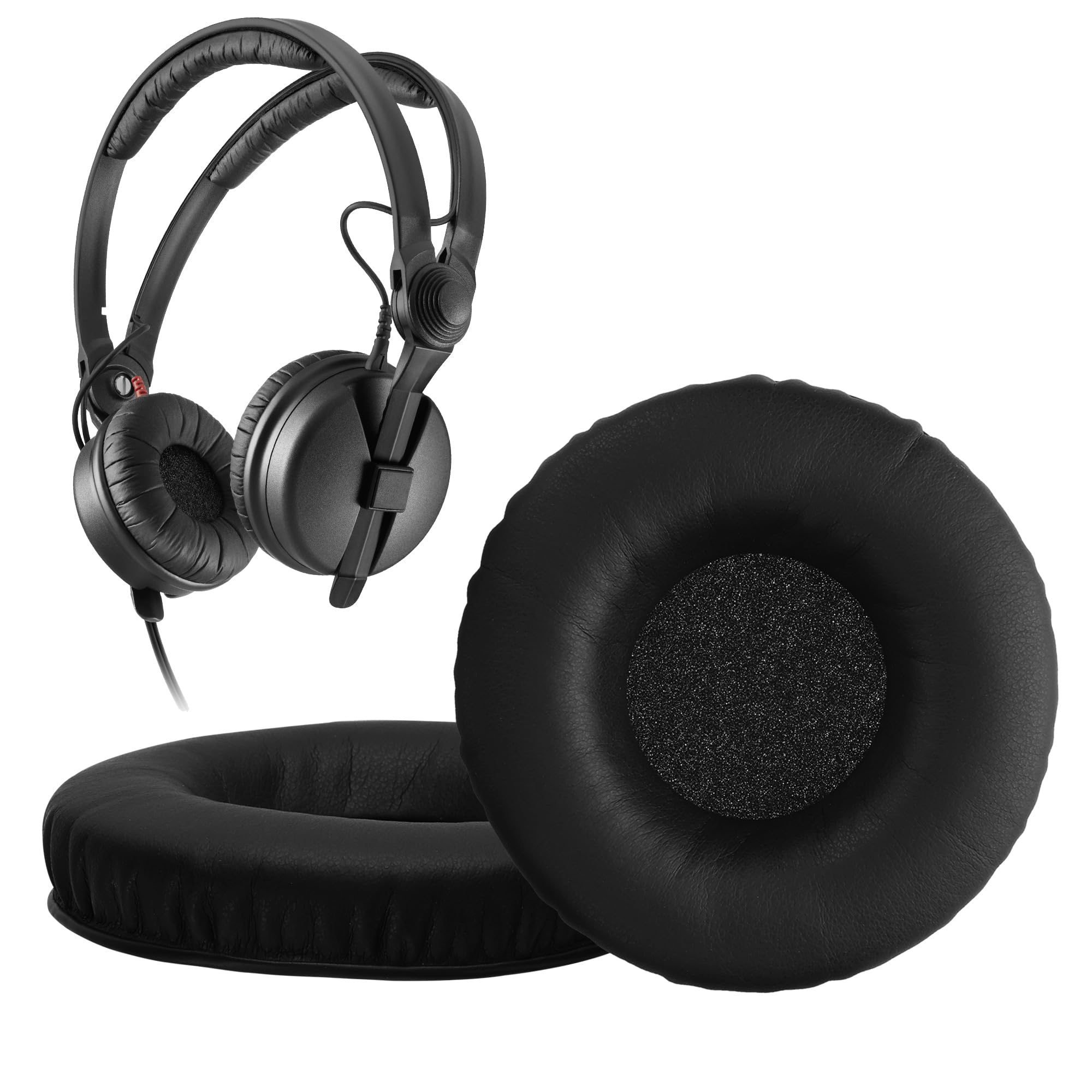 Amazon | kwmobile 2x ヘッドホンカバー Sennheiser HD25 / HD25-1 II