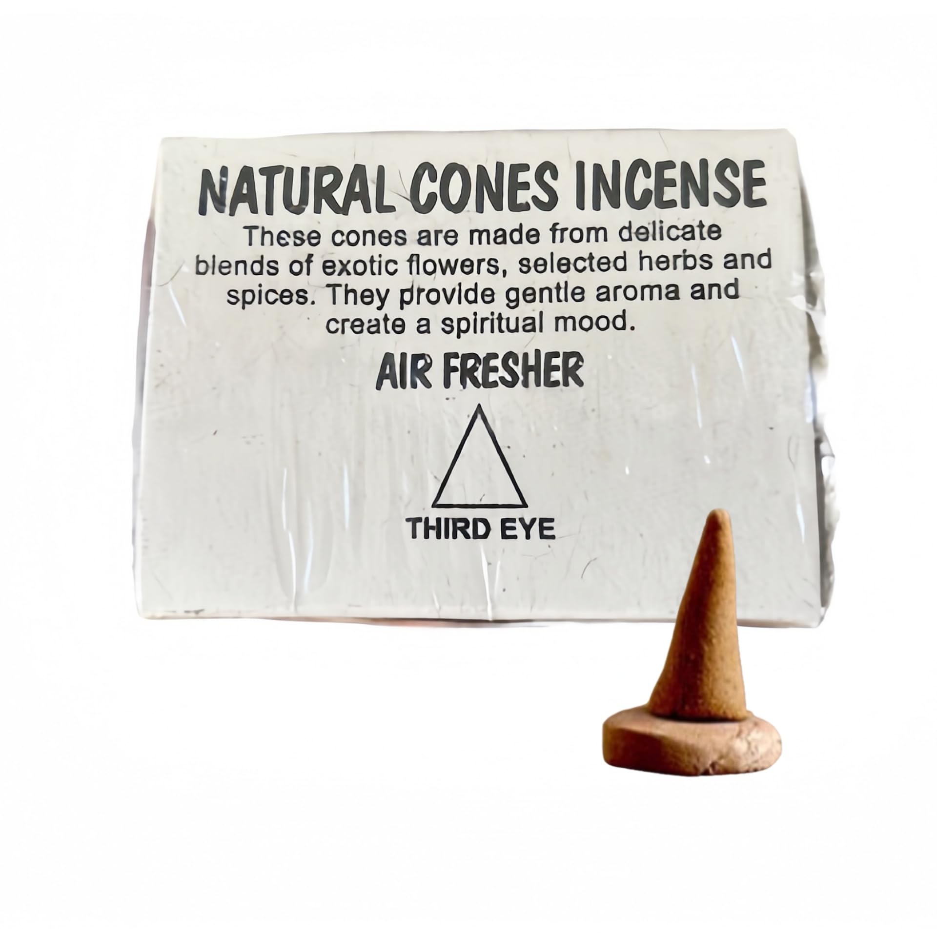 Fay Bless Eye Of Shiva Handmade Cone Incense From Nepal 2 Packs (Eye Of Shiva)
