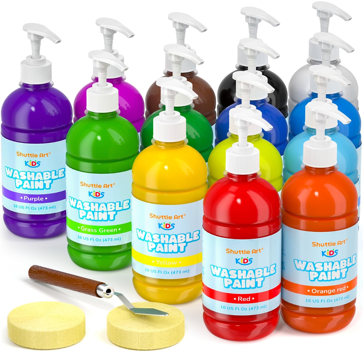 Shuttle Art Set di 14 colori lavabili