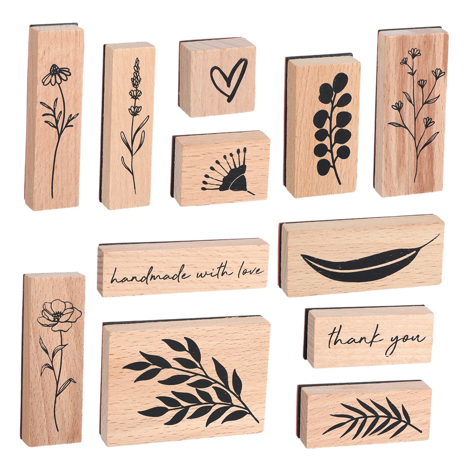 Vintage Plant & Flower Rubber Stamps - DIY Craft Supplies -1 Vintage Plant & Flower Rubber Stamps - DIY Craft Supplies -1