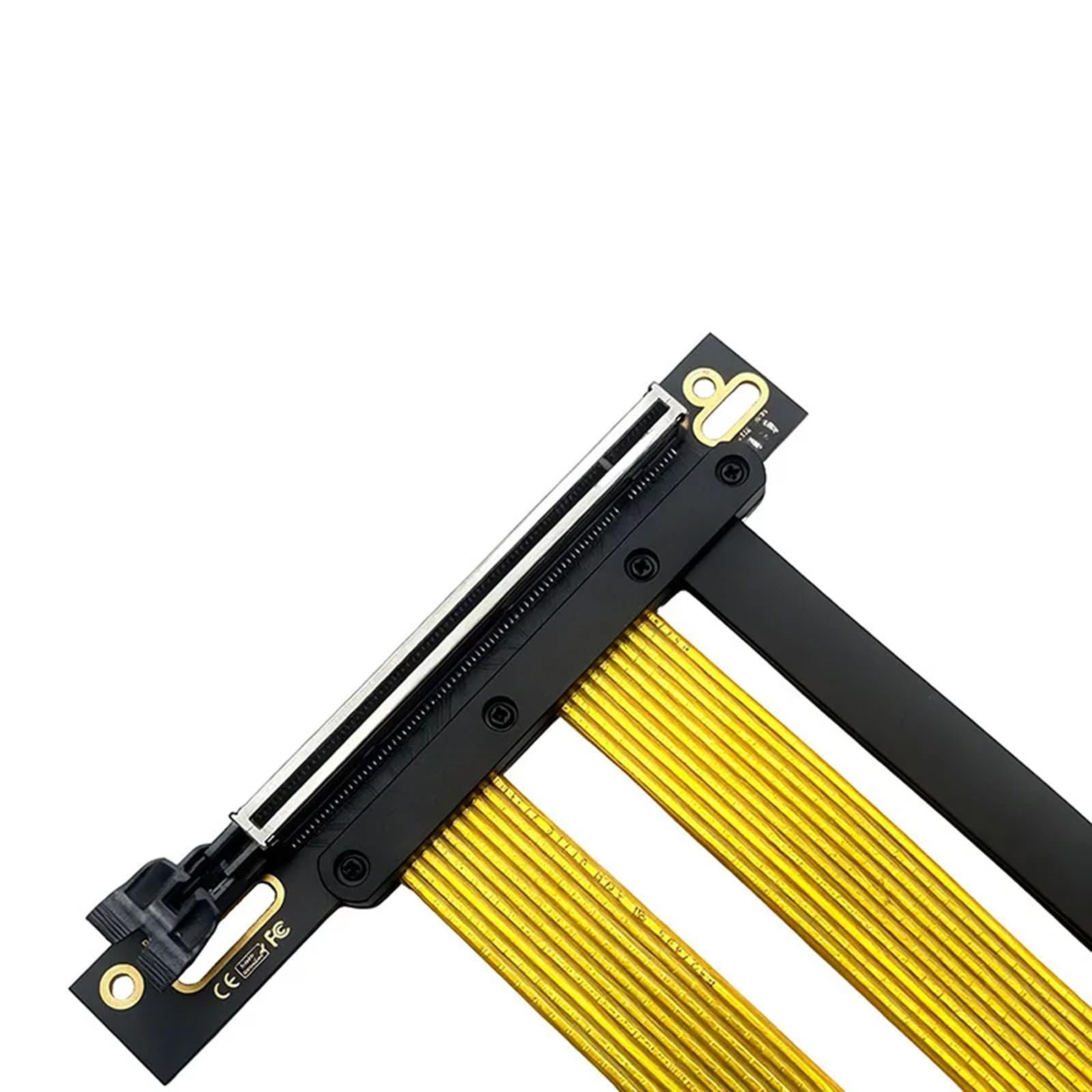 Cavo di prolunga PCIe 5.0, adattatore PCIE16X, connettori rinforzati e schermatura per la stabilità della scheda grafica, GPU verticale