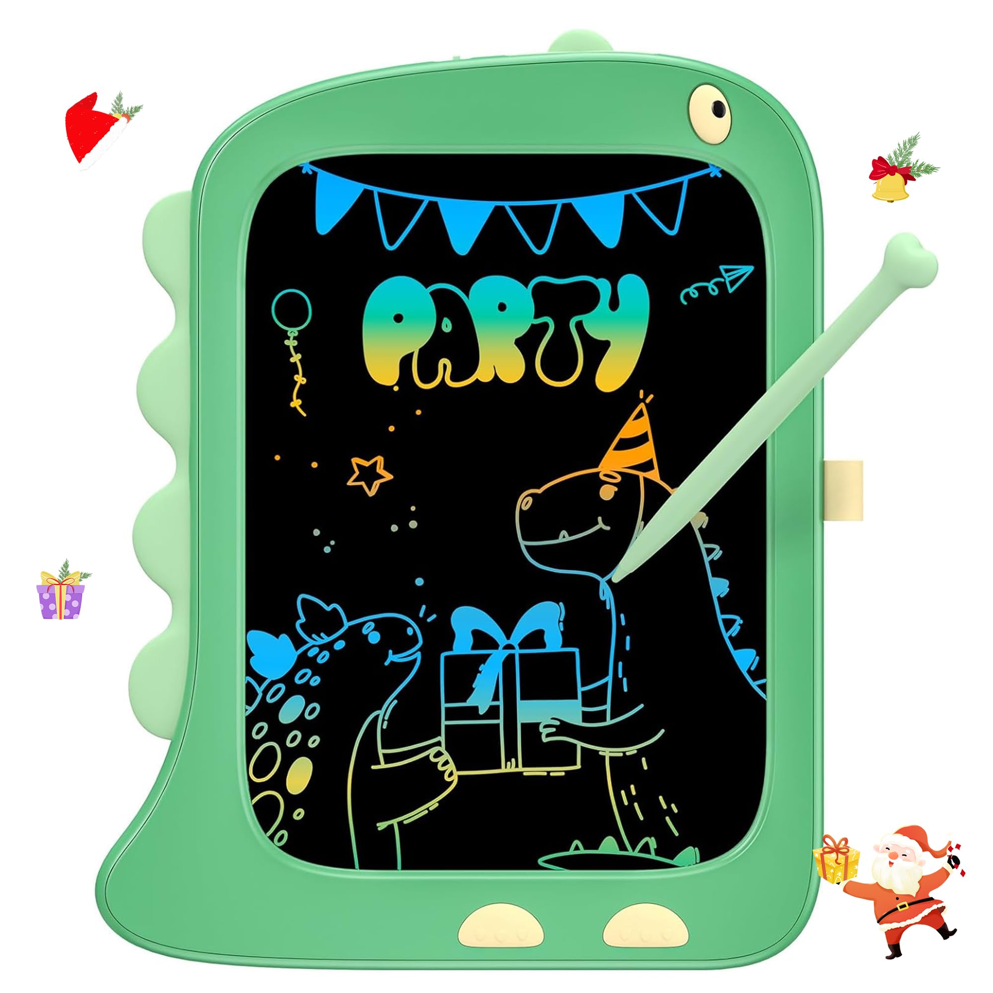 TEKFUN Lavagna grafica LCD da 8,5 pollici, lavagna bianca per bambini, lavagna cancellabile per bambini, giochi per bambini di 3 4 5 6 anni, regalo di compleanno per bambini e bambine (verde)