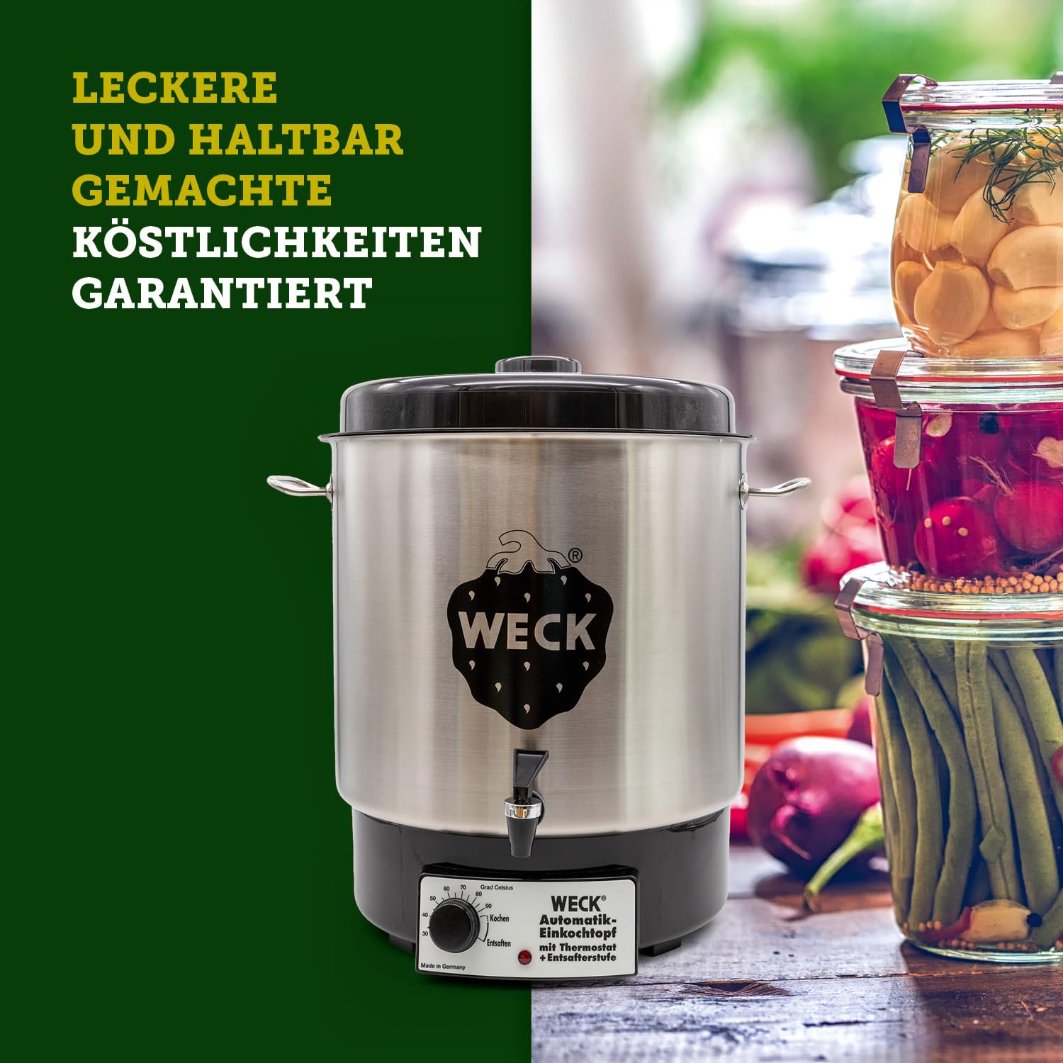 Weck WAT 24A Stérilisateur 1800 W, Métallique