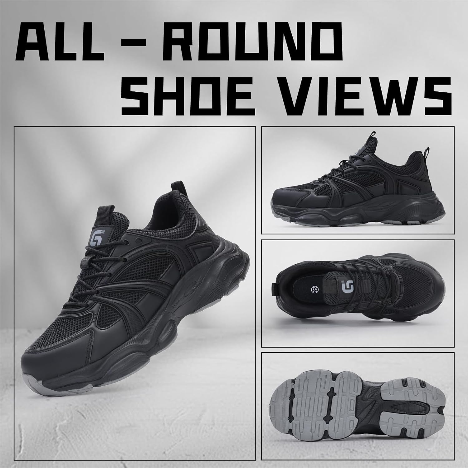 Steel Toe Safety Shoes for Men Women Puncture Resistant Lightweight Comfortable Footwear Industrial Work Shoes for Construction Warehouse - Image 4