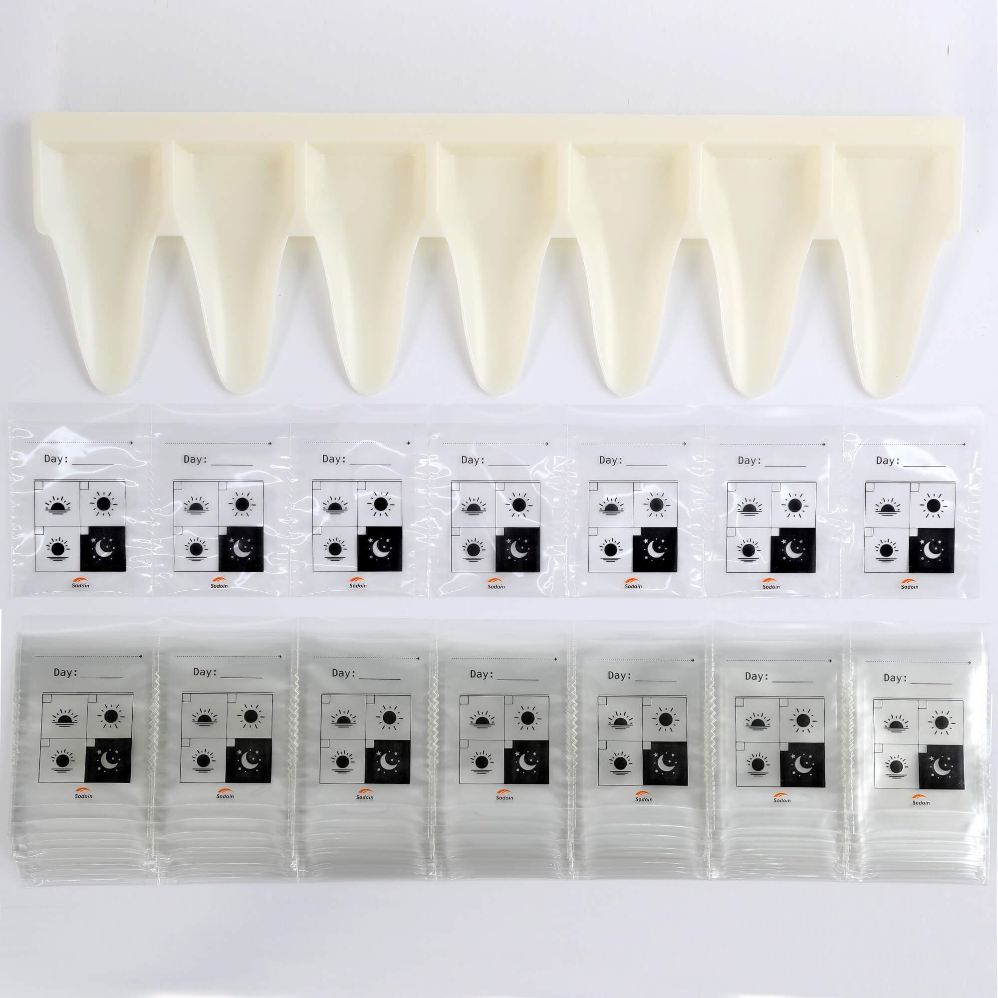S Pill Bag Set - 700 Heat Seal Pill Bags Loading Tray 7 Loading - Pill Organizer Medication