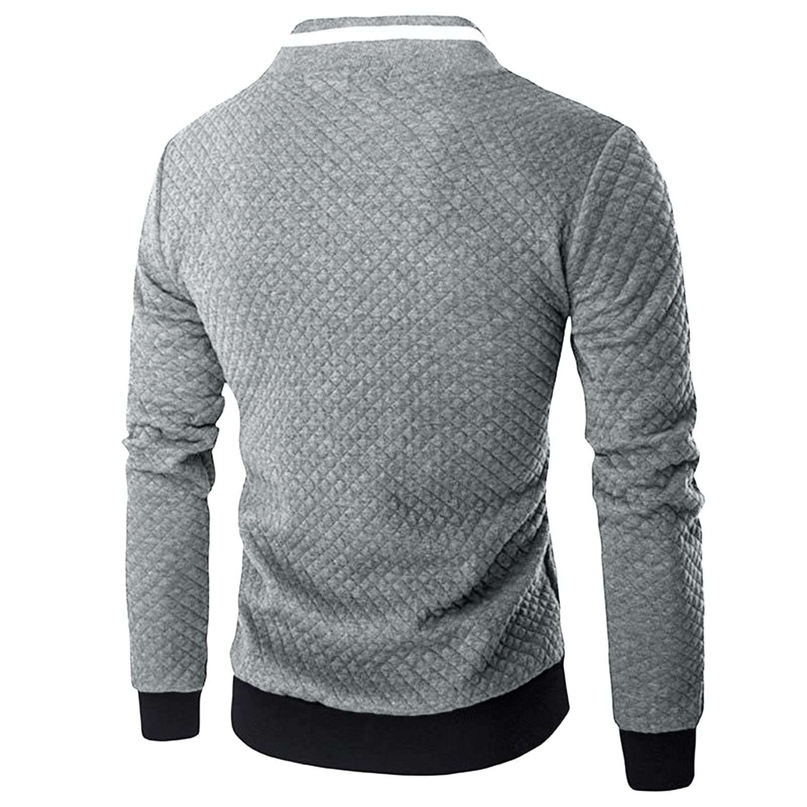 Maiyifu-GJ Men's Lightweight Windproof Bomber Jacket Slim Fit Jacquard Full Zip Softshell Coat Sport Breathable Windbreaker (Light Grey,3X-Large)