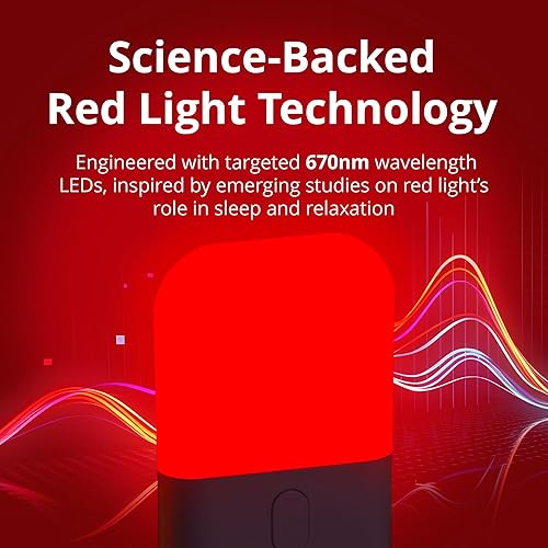 Miniatura 2 de Revive - Luz nocturna roja de 670 nm (paquete de 2) por Gamma - Terapia del sueño - Melatonina que promueve la ayuda natural del sueño