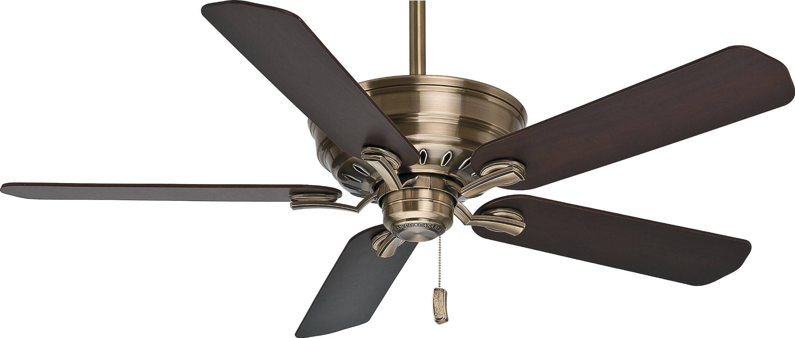 Casablanca 54116, Adelaide Antique Brass Energy Star 54" Ceiling Fan