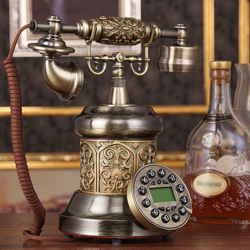 Telefono Antico Europeo Pastorale retrò Telefono Fisso per Famiglie Telefono Antico