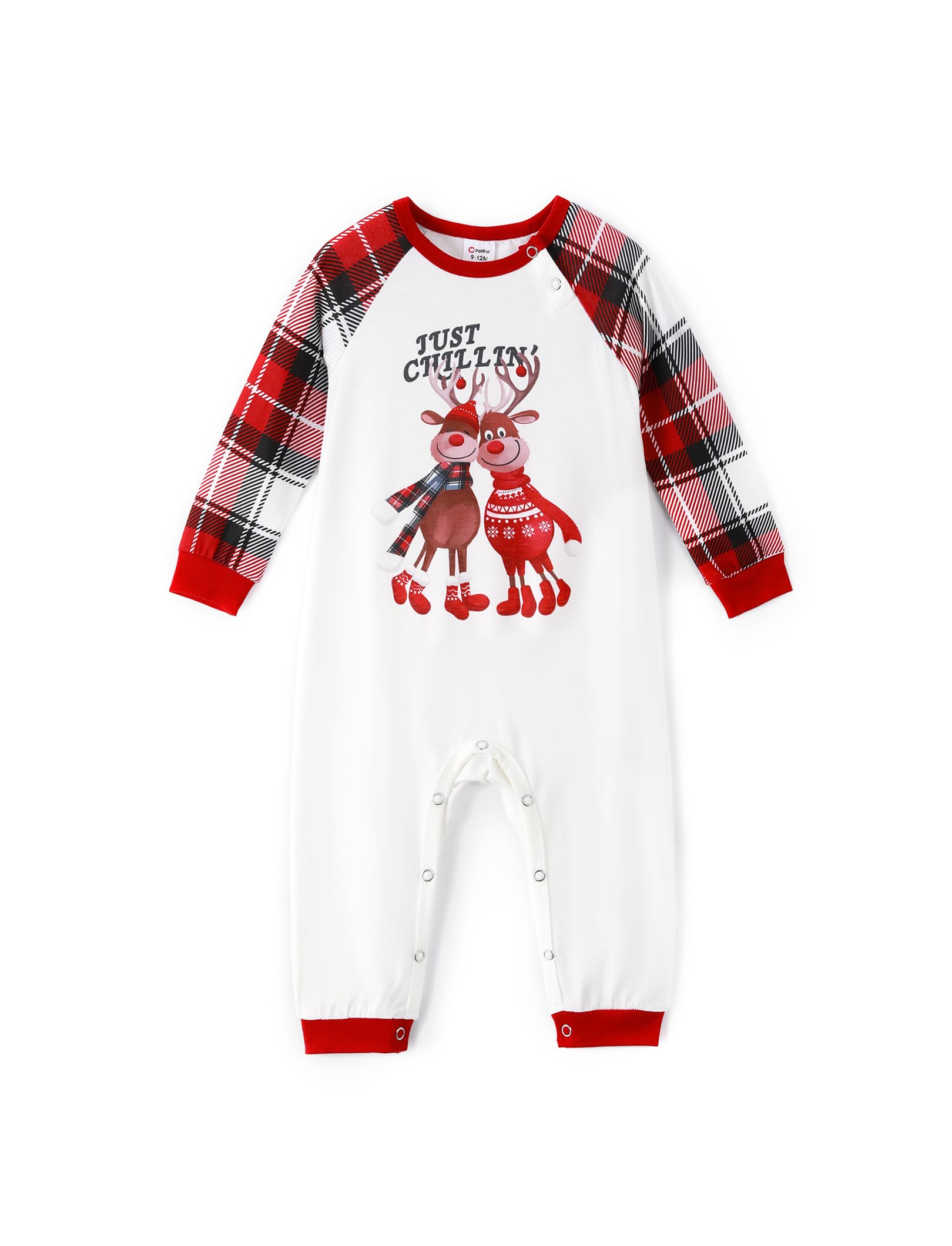PATPAT - Pigiama Natale Famiglia Coordinati - Pigiami Natalizi per Tutta la Famiglia - Pigiama Donna Invernale - Pigiama Natale Coordinati Coppia - Pigiami Coppia- Pigiama Uomo Invernale