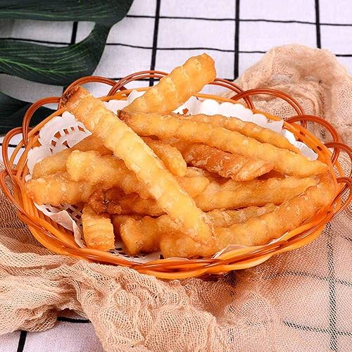 Miniatura 4 de Tim&Lin Tapetes de papel de encaje blanco - 17.78 cm x 25.4 cm Doilies de papel ovalados redondos - manteles individuales de papel desechables -